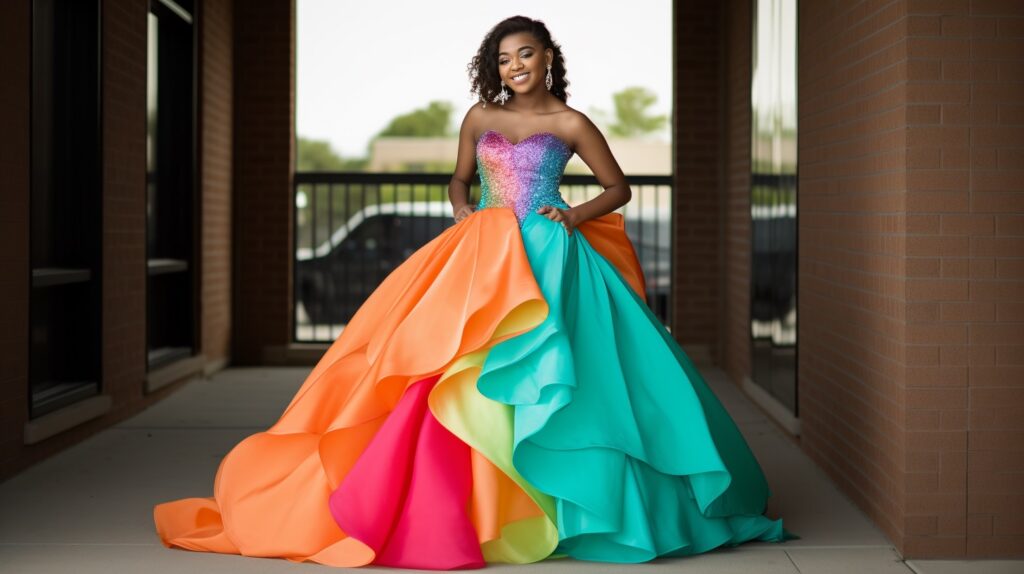 colorful formal