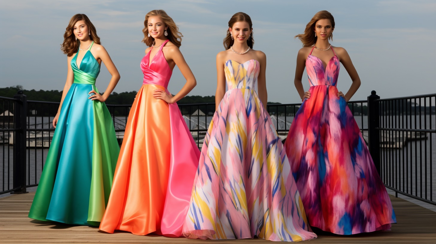 colorful formal